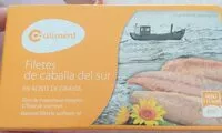Sokerin määrä sisällä Filetes de caballa