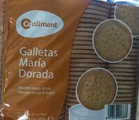 Sokerin määrä sisällä Galletas maria dorada