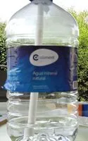 Sokerin määrä sisällä Agua mineral natural Coaliment