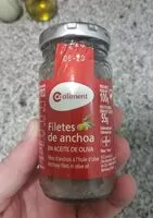 Sokerin määrä sisällä Filetes de anchoa