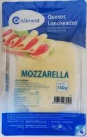 Sokerin määrä sisällä Quesos Loncheados Mozzarella