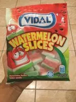 Sokerin määrä sisällä Watermelon slices