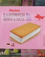 Cantidad de azúcar en Sandwich nata