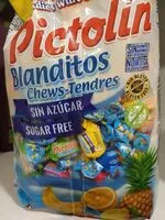 入っている砂糖の量 Blanditos