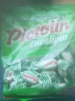 入っている砂糖の量 Caramelos Eucalipto