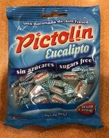 入っている砂糖の量 Pictolín Eucalipto
