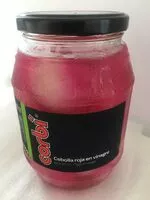 चीनी की मात्रा Cebolla roja