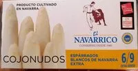 Количество сахара в Espárragos blancos de Navarra extra cojonudos