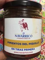 Количество сахара в Pimientos del piquillo
