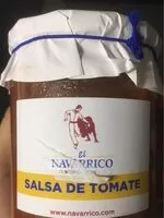 Количество сахара в Slasa de tomate el navarrico