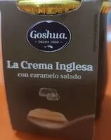入っている砂糖の量 Crema inglesa con caramelo salado