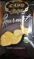 Sokerin määrä sisällä Chips gourmet