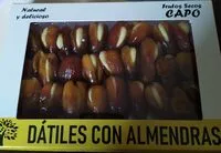 Sokerin määrä sisällä Datiles con Almendras