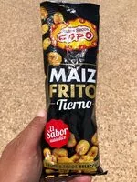 Sokerin määrä sisällä maiz frito tierno