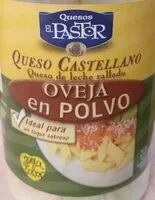 Suhkru kogus sees Queso castellano de leche rallado. Oveja en polvo