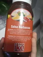 Cantidad de azúcar en Salsa barbacoa iko food