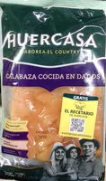 Amount of sugar in Calabaza cocida en dados