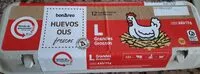 Quantité de sucre dans Huevos frescos