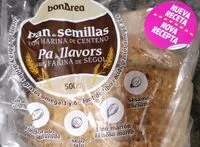 Quantité de sucre dans Pan de semillas con harina de centeno
