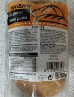 Quantité de sucre dans Pan sin gluten