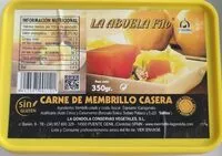 含糖量 Carne de membrillo casera