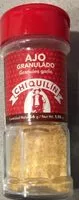 Amount of sugar in Ajo Granulado