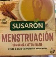 Amount of sugar in Menstruación cúrcuma y vitamina B6