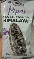 चीनी की मात्रा Pipas a la sal rosa del Himalaya bolsa 85 g