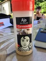 Cantidad de azúcar en Ajo en polvo