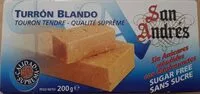 Amount of sugar in Turron blando