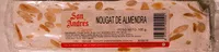 Amount of sugar in Nougat de Almendra