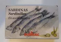 İçindeki şeker miktarı Sardinas en aceite de oliva