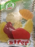 Cantidad de azúcar en Gomitas alfer