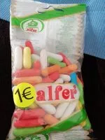 Cantidad de azúcar en Pindulas de regaliz