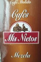 Cantidad de azúcar en Café molido Mezcla