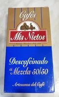 Cantidad de azúcar en Café descafeinado mezcla