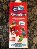 Sokerin määrä sisällä Leche celta crecimiento
