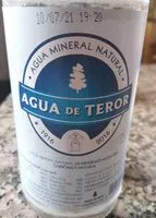 Azúcar y nutrientes en Agua de teror