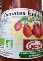 Tomates entieres pelees