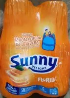चीनी की मात्रा Sunny Delight Refresco Florida