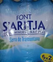 Quantité de sucre dans Agua mineral