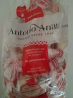 Sucre et nutriments contenus dans Antonio anaut