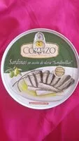 Cantidad de azúcar en Sardinas en aceite de oliva