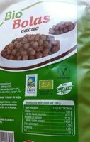 含糖量 Bio bolas cacao