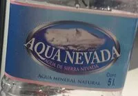 Azúcar y nutrientes en Aqua nevada