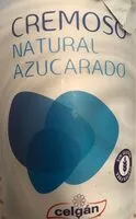含糖量 Cremoso natural azucarado