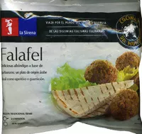 Sokerin määrä sisällä Falafel