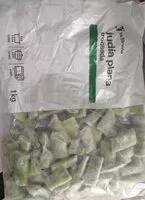 Sokerin määrä sisällä Judía verde plana