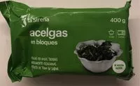 चीनी की मात्रा Acelgas en bloques