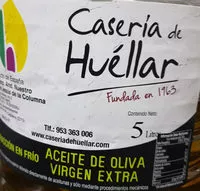 Azúcar y nutrientes en Caseria de huellar